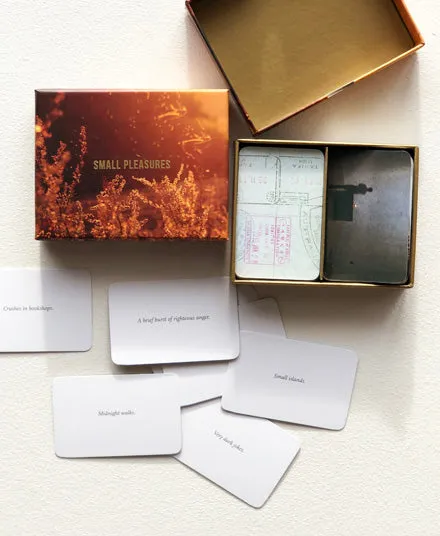 Small Pleasures Card Set