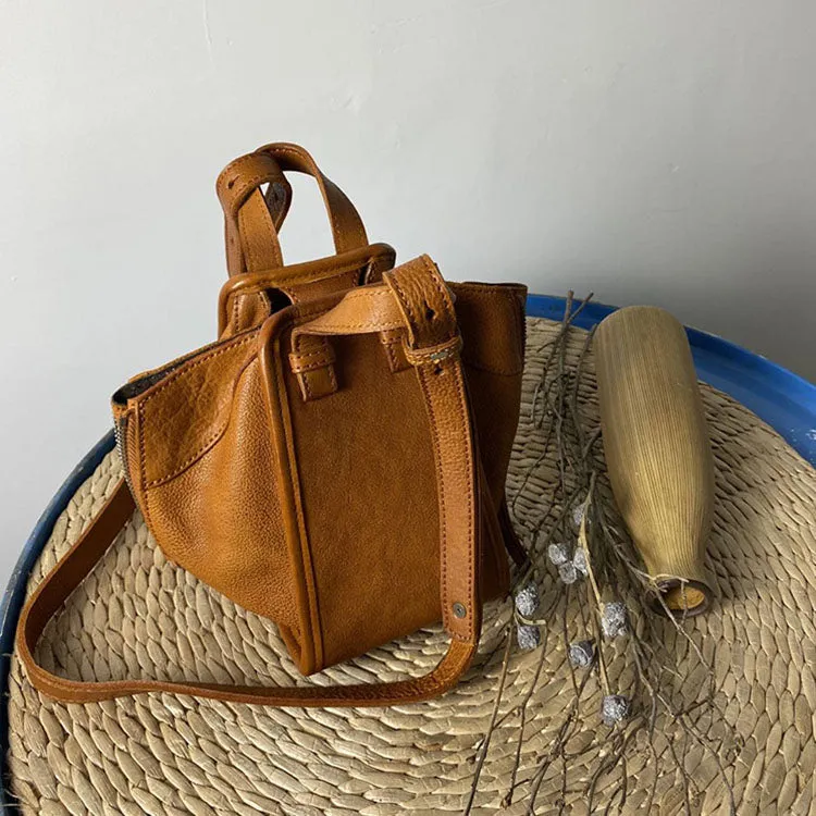 Small Women's Genuine Leather Crossbody Purse Genuine Leather Handbags For Women
