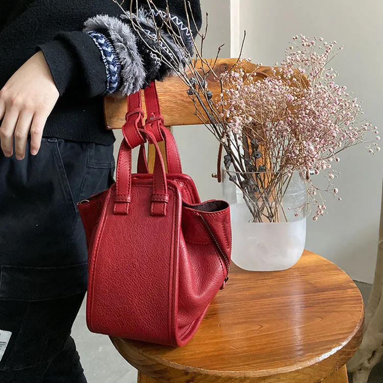 Small Women's Genuine Leather Crossbody Purse Genuine Leather Handbags For Women