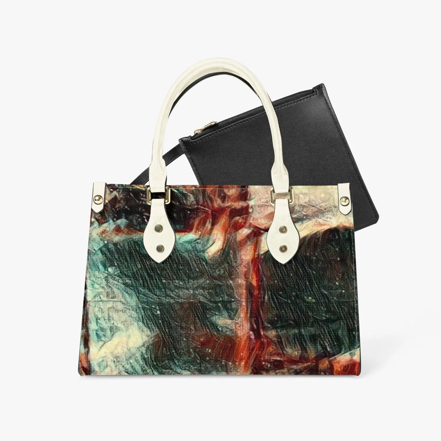 Square Dance -  Tote Bag - Long Strap and Inner Bag