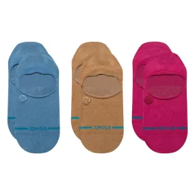 Stance Icon No Show 3 Pack Chive