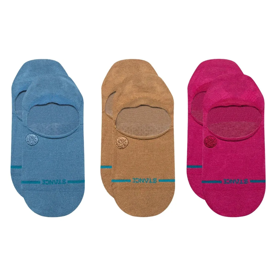 Stance Icon No Show 3 Pack Chive
