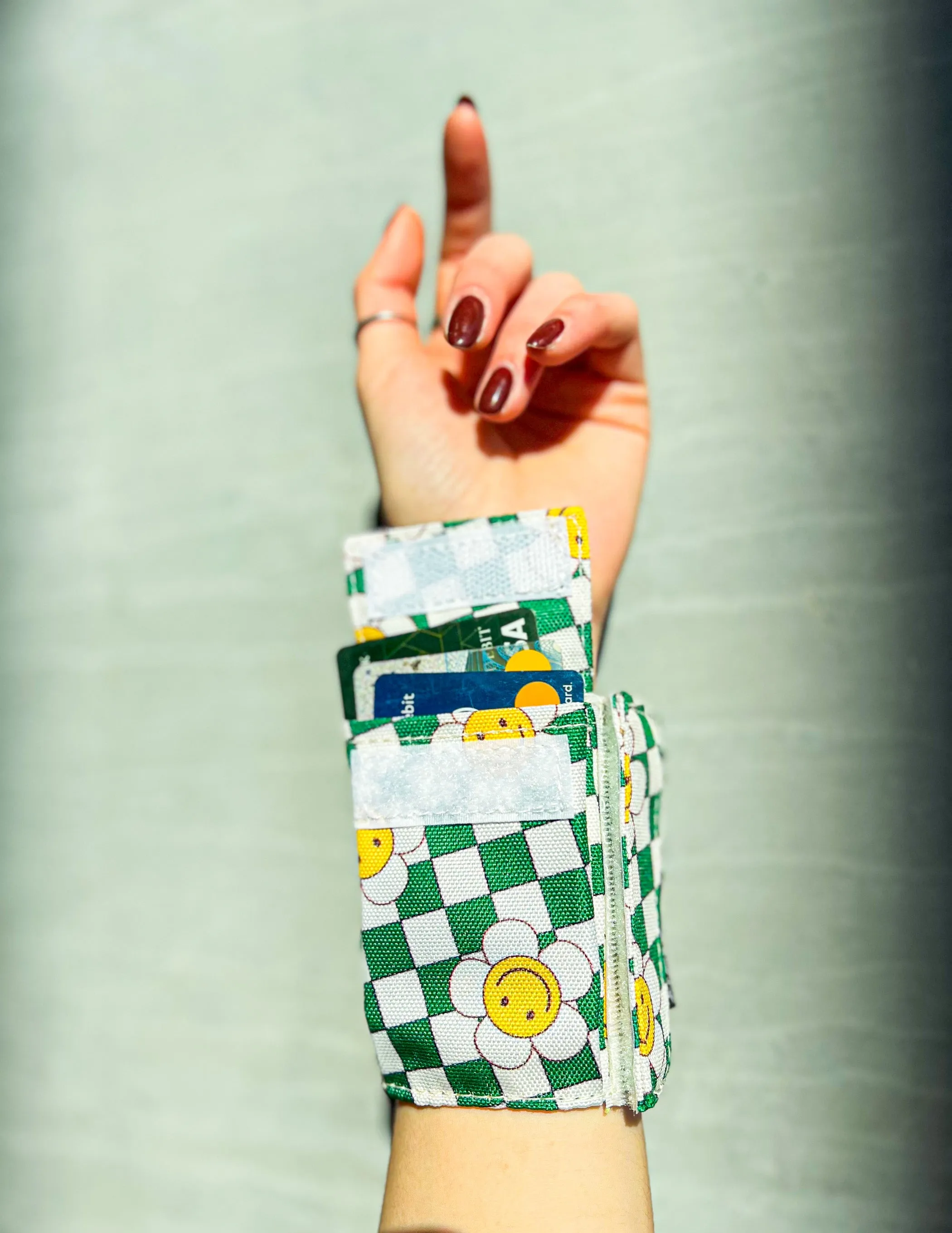 Stash Wrap | Wrist Wallet | Smiling Stan