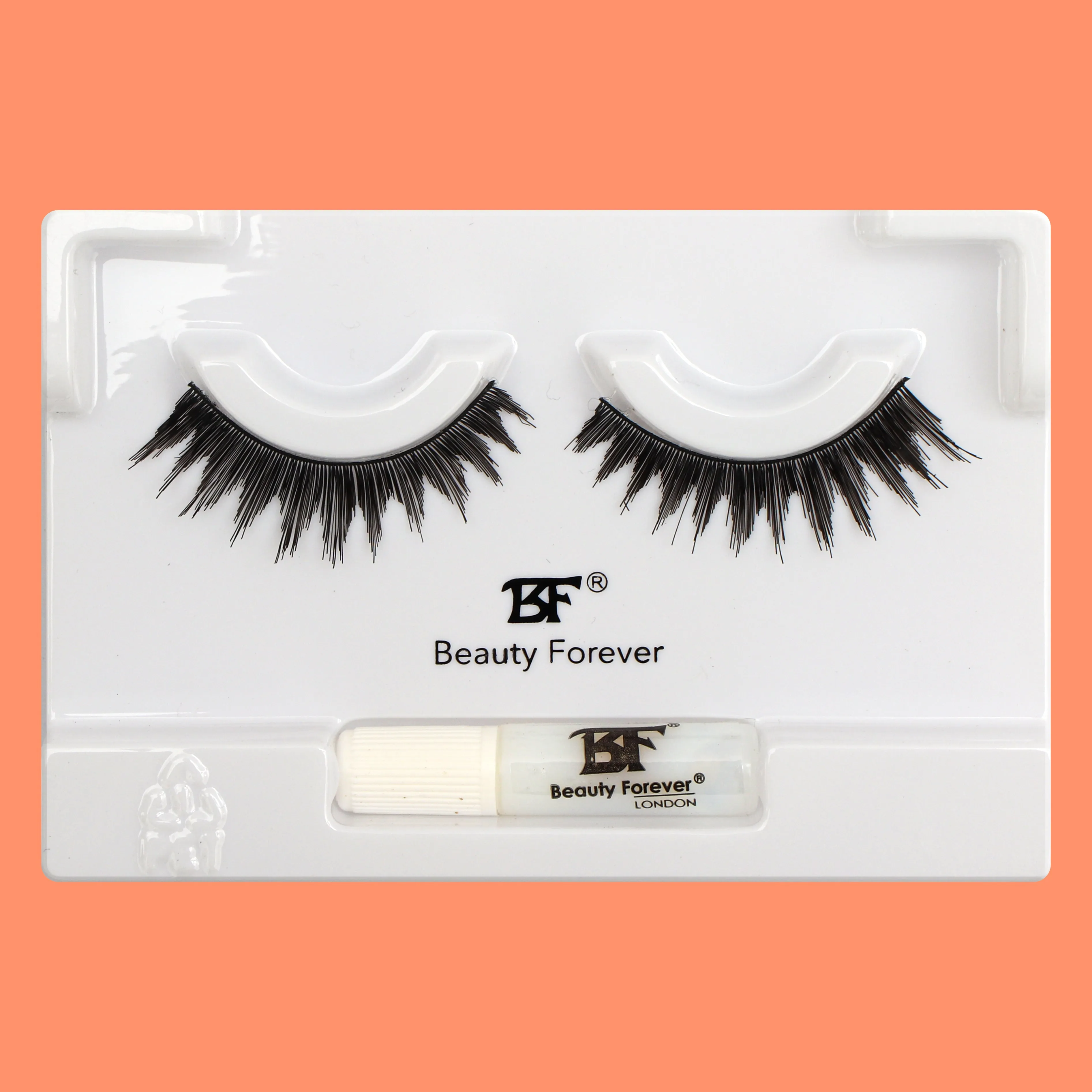 Super-Natural Eyelashes-Bustling Edgware No. 908 (Glamorous Dense & Wispy Volume)