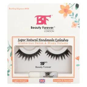Super-Natural Eyelashes-Bustling Edgware No. 908 (Glamorous Dense & Wispy Volume)