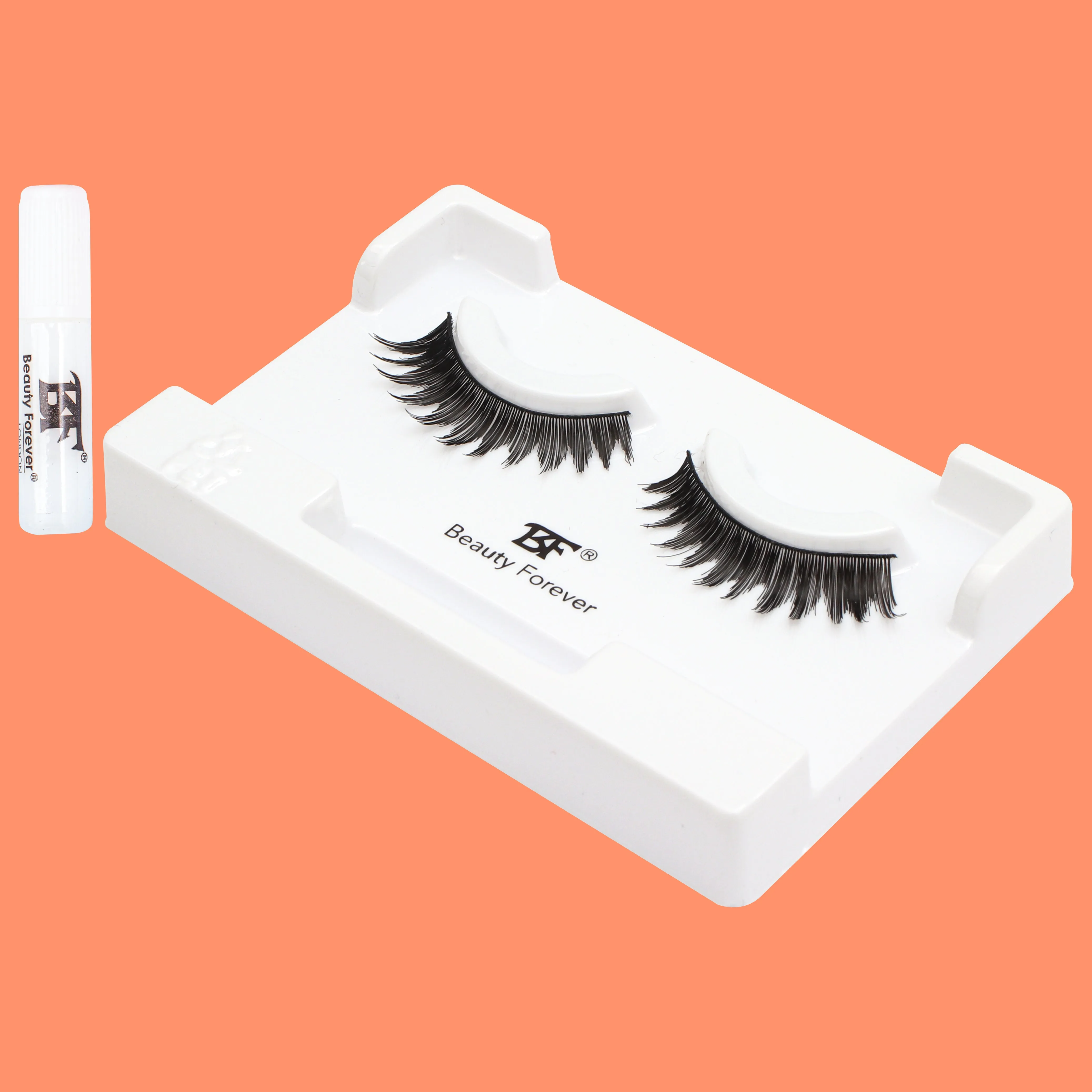 Super-Natural Eyelashes-Bustling Edgware No. 908 (Glamorous Dense & Wispy Volume)