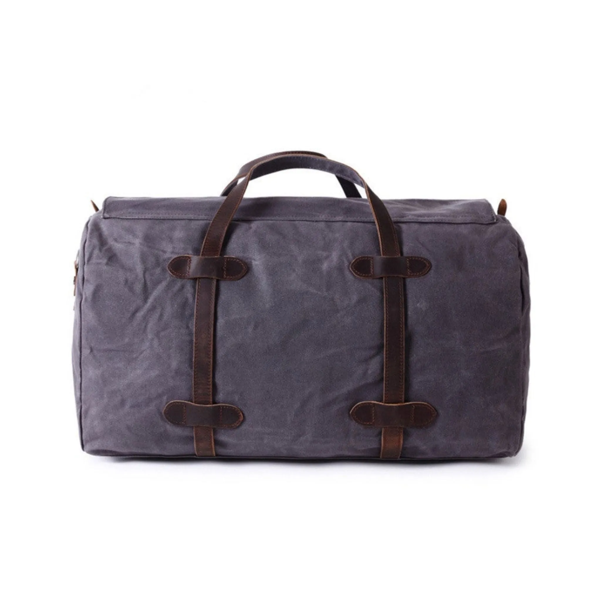 Waxed Canvas Duffle Travel Bag