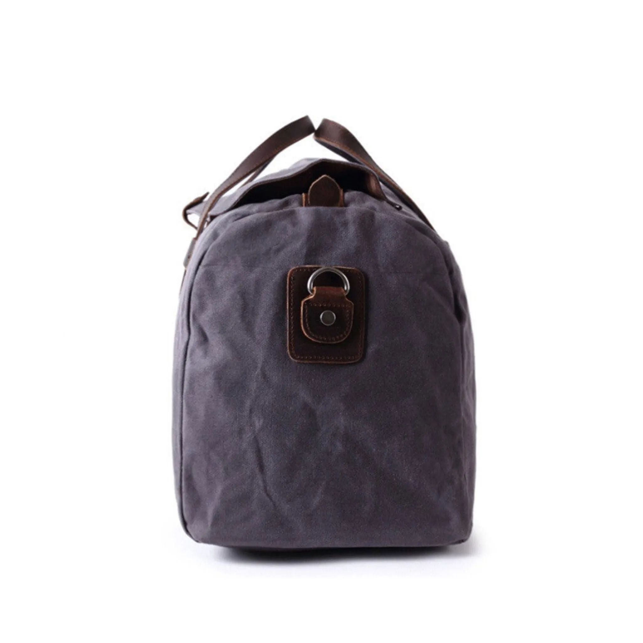 Waxed Canvas Duffle Travel Bag