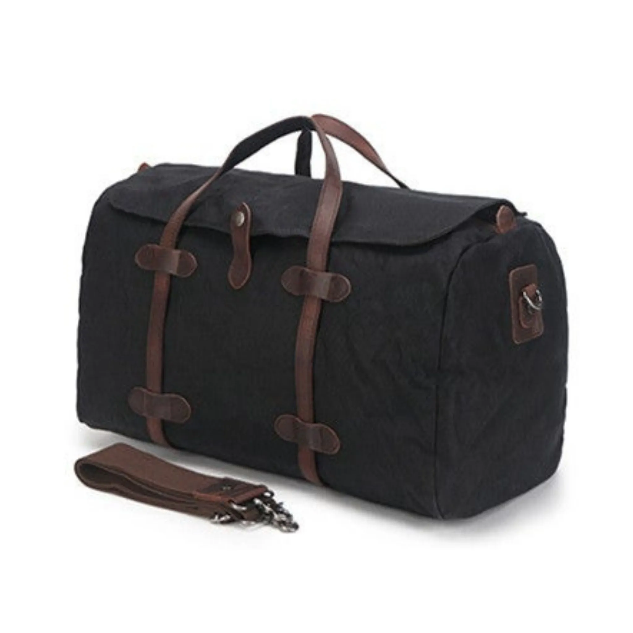 Waxed Canvas Duffle Travel Bag