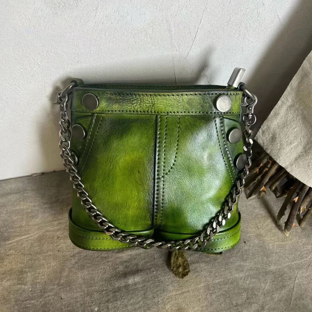 Womens Mini Side Bag Genuine Leather Crossbody Bags