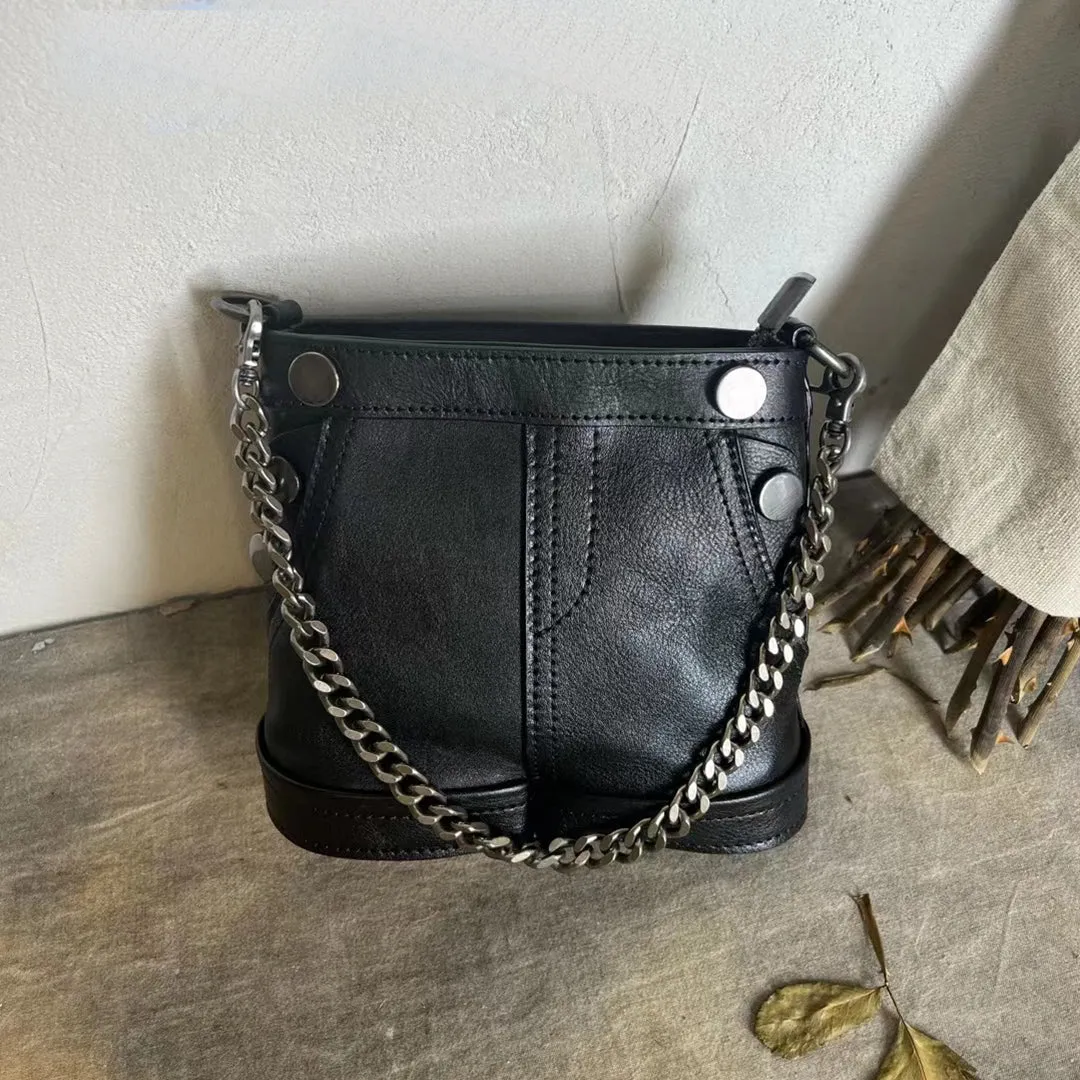 Womens Mini Side Bag Genuine Leather Crossbody Bags