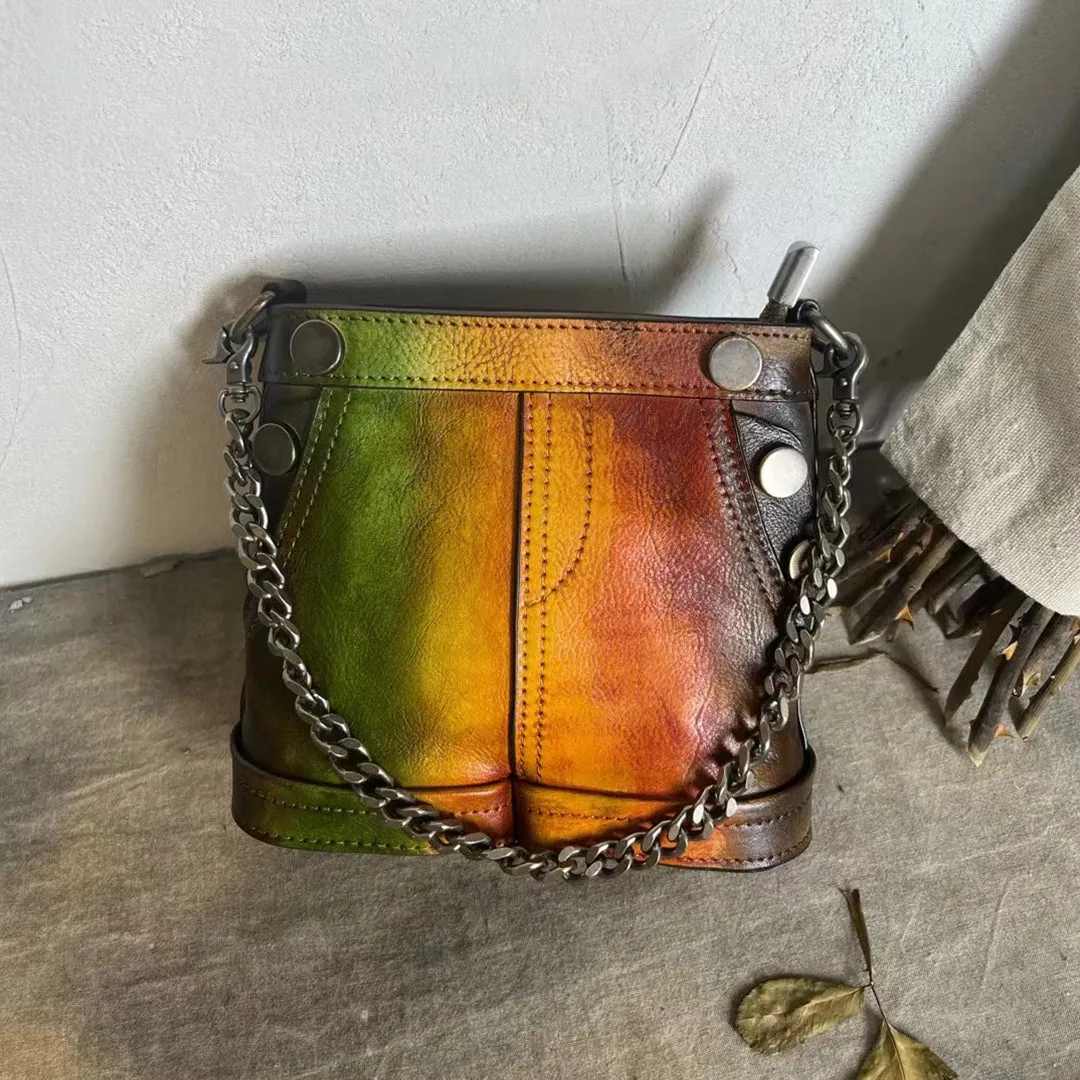 Womens Mini Side Bag Genuine Leather Crossbody Bags