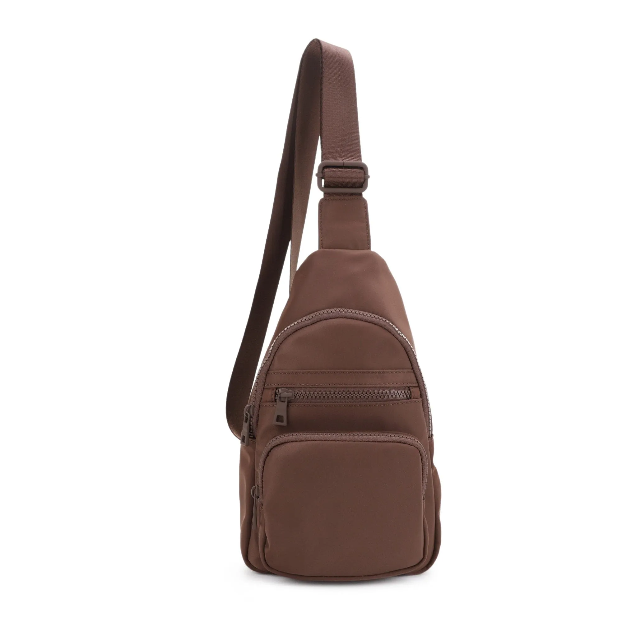 YL20534 Kristen Nylon Multi Pocket Sling Bag